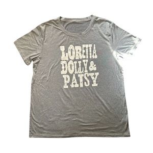Loretta, Dolly, & Patsy T-shirt. Very soft. Never worn.
